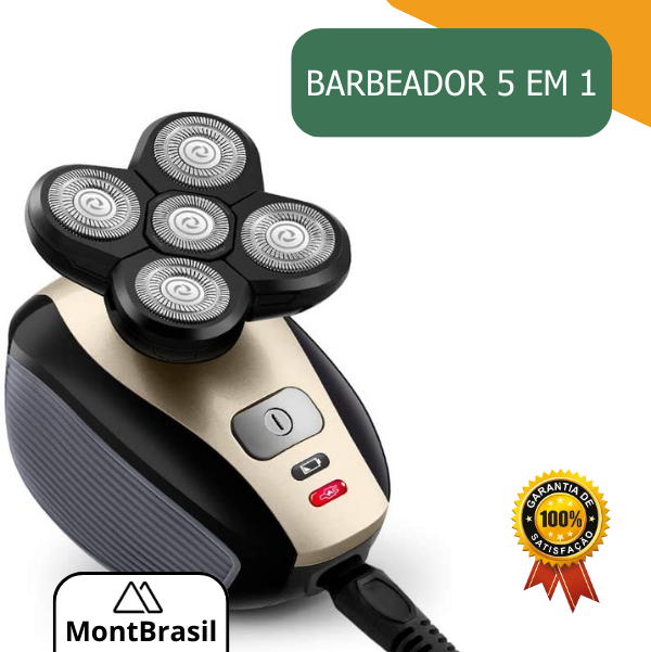 Barbeador 5 em 1 BarbaFácil® - MontBrasil