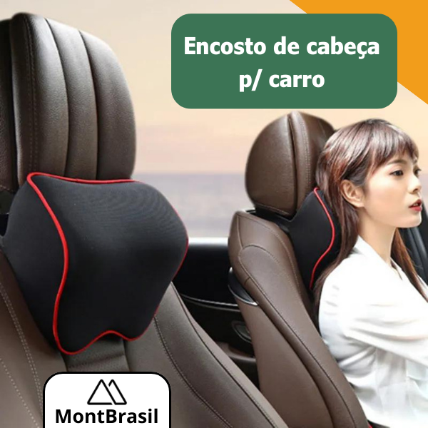 Encosto de cabeça p/ carro ® - MontBrasil