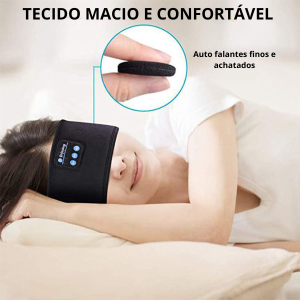FoneSleep® - Máscara Bluetooth para Dormir - (50% OFF + FRETE GRÁTIS)